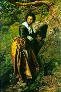 Sir John Everett Millais The Proscribed Royalist Spain oil painting artist